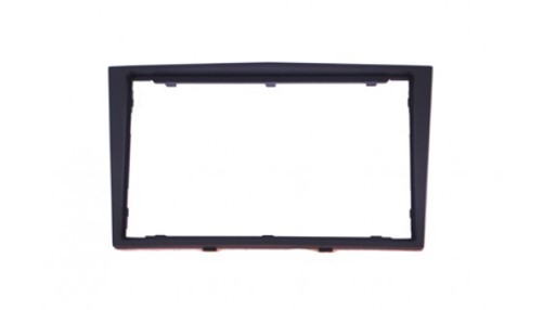 2DIN ECO frame, Opel- Astra/Zafira, Zwart