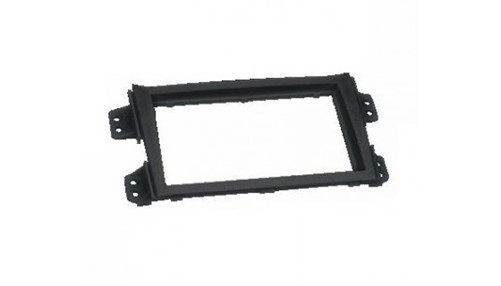 2-DIN frame Opel Agila B  Suzuki Splash 08-14 zwart..