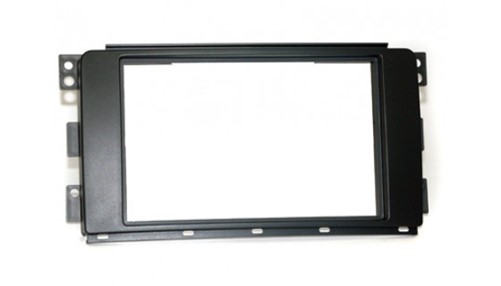 2-DIN frame Smart Fortwo 07-10 Forfour 04-06 zwart