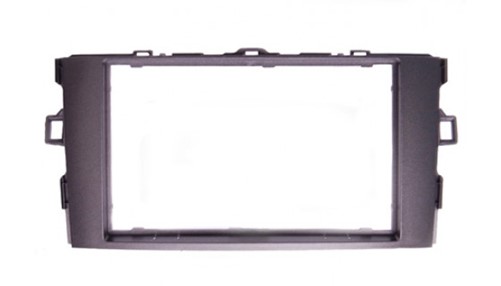 2-DIN frame Toyota Auris 07-12 zwart