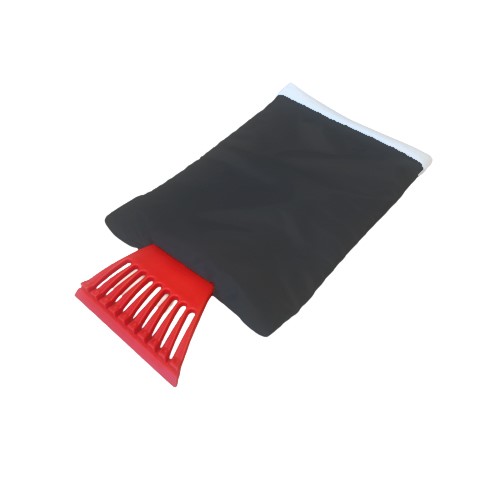 IJskrabber met handschoen