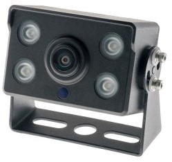 Ampire - KCA202 - Mini opbouw camera zwart, 137°, AHD
