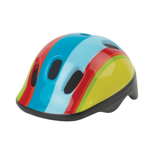 Polisport Kinderfietshelm 44/48cm regenboog