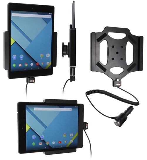 Brodit houder/lader HTC Nexus 9 sig.plug