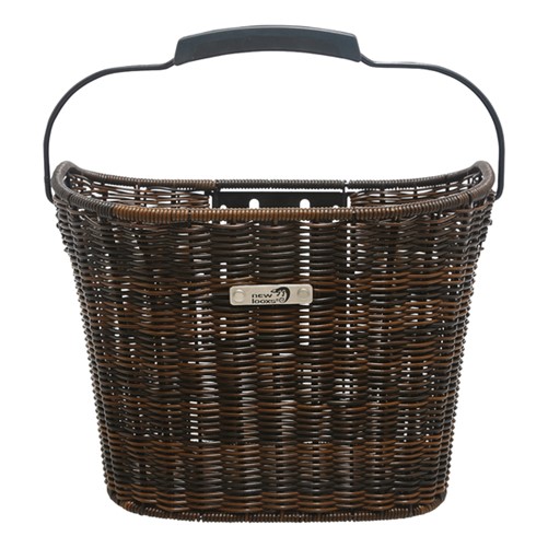 Fietsmand Lombok Rattan grijs