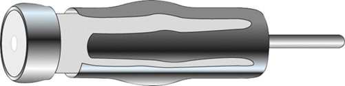 Carcoustic Antenne Adapter ISO-DIN