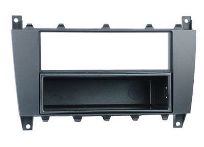 1-DIN frame Mercedes C-class '05-'06  CLC '04-'07 zwart