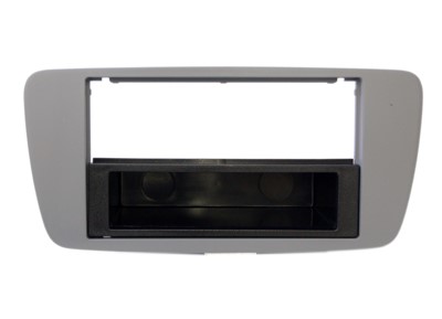 Inbouwframe met bakje, Seat Ibiza  08> ABS GRIJS-BLAUW