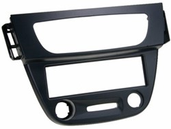 1-DIN Paneel Renault Mégane III/ Fluence Kleur: Zwart(BULK)
