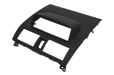 1-DIN inbouwframe, Mazda 3 08> boven op dashboard, zwart