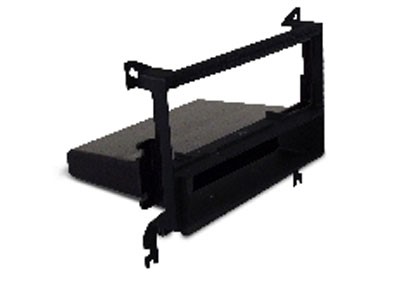 1-DIN Paneel met aflegbakje. Hyundai Tucson 2005-2010 Kleur: Zwart