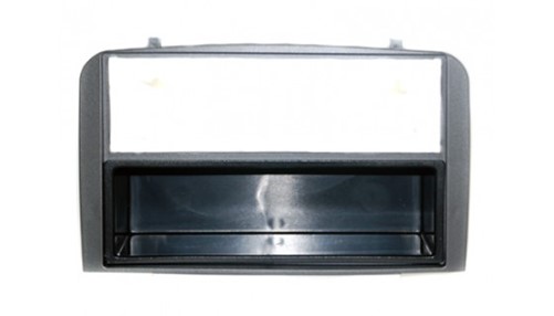 2-DIN frame Alfa 147 00-10 GT 07- met bakje  antraciet