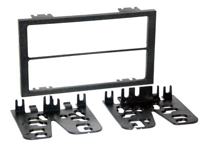 2-DIN frame Hummer H2 03-07 met bakje  zwart