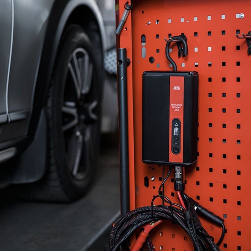 Work Shop Charger 2.0 12V 35A New! 5,0 meter kabel, geschikt voor Li-ion accu's-3