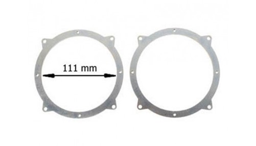 Speakerring set upgrade Ã˜ 130mm staal met schuimrubber