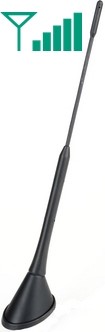 Combi antenne DAB/AM/FM SMB F/ ISO M 16V versterkt dak 41cm
