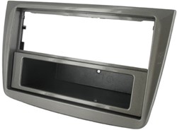 1-DIN frame Alfa Mito 2008-->zilver