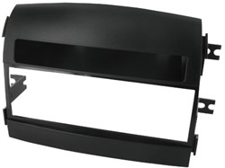 1-DIN Paneel met aflegbakje. Hyundai Sonata  (NF) 2005-2008 Kleur: Zwart