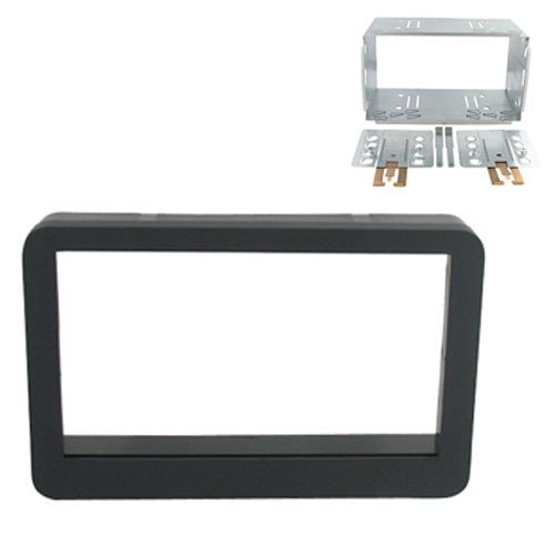 2-DIN frame Alfa 159 05-11  Brera 06-14  met Sat Nav  zwart