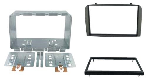 2-DIN frame Alfa GT 06-11 donker grijs