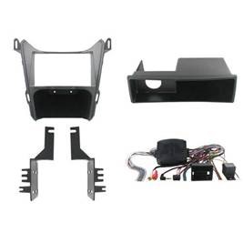 2-DIN frame Chevrolet Equinox GMC Terrain zwart  met adapter