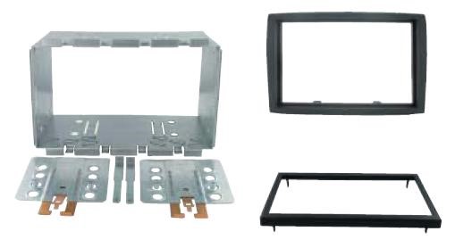 frame Citroen Jumper Ducato Boxer 06-11 zwart