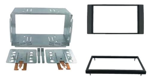 2-DIN frame Ford Focus 04- zwart