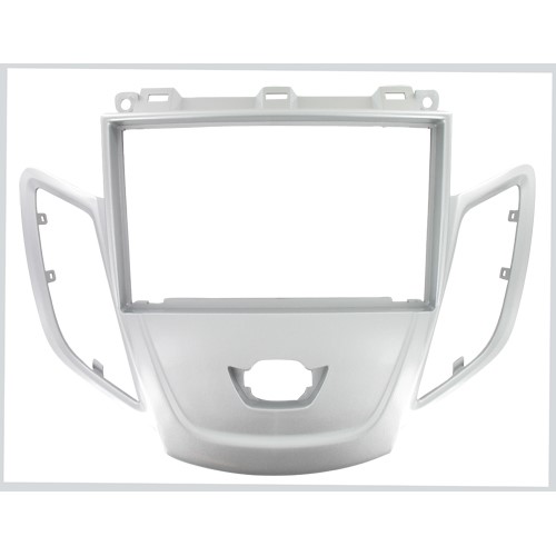 2-DIN frame Ford Fiesta 09-17 zonder display zilverkleurig