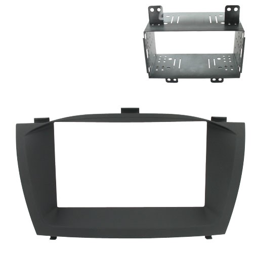 2-DIN FRAME Hyundai iX35 2010- zwart