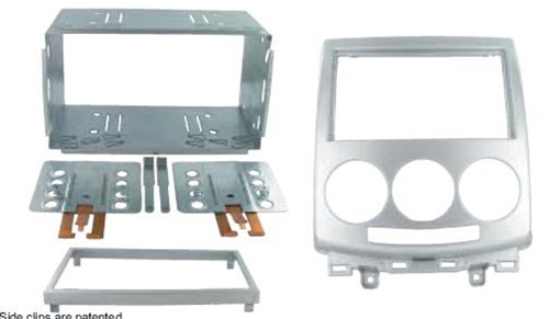 2-DIN frame MAZDA 5 SILVER