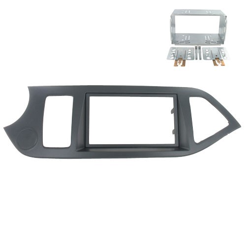 2-DIN frame KIA PICANTO 11> zonder start stop systeem