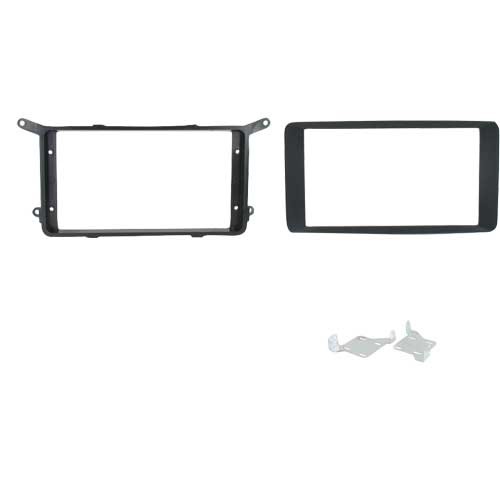 2-DIN frame Mitsubishi ASX 2012-2014 donker grijs