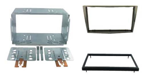 2-DIN frame OPEL CORSA 06> PIANO BLACK