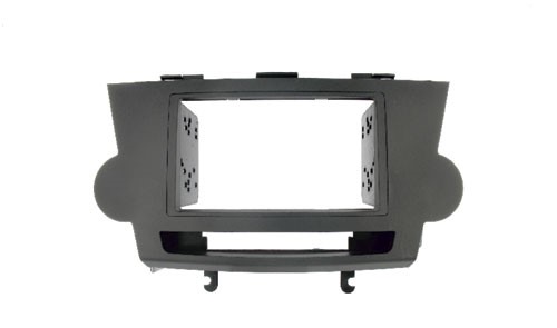 2-DIN frame TOYOTA HIGHLANDER 08->ZWART