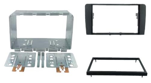 2-DIN frame Audi A3 03-12  zwart