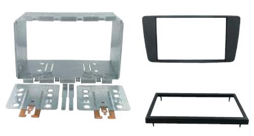 2-DIN frame Skoda Octavia II 2004-