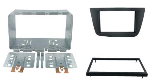 2-DIN frame Seat toledo/altea 2004 black
