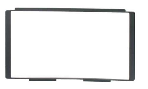 2-DIN frame Hyundai Santa Fe 06-12 zonder OEM  navigatie zw.