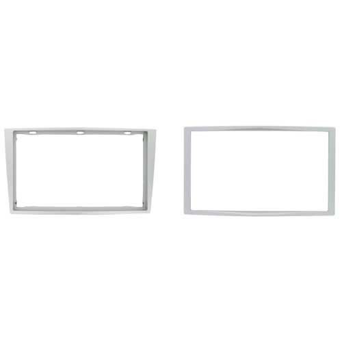 2-DIN frame Opel Corsa 06-11 zilver