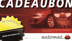 Automat Cadeaubon t.w.v. 20 Euro