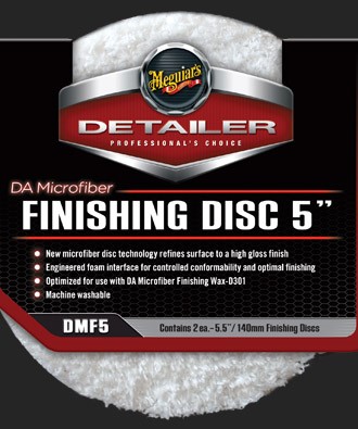 Meguiar's DA Microfiber Finishing Pad 5 (2-pack) 2 stuks"
