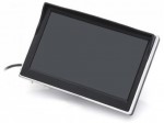 Magma 5 inch beeldscherm/ultra plat/plakvoet 2x RCA/camera auto switch