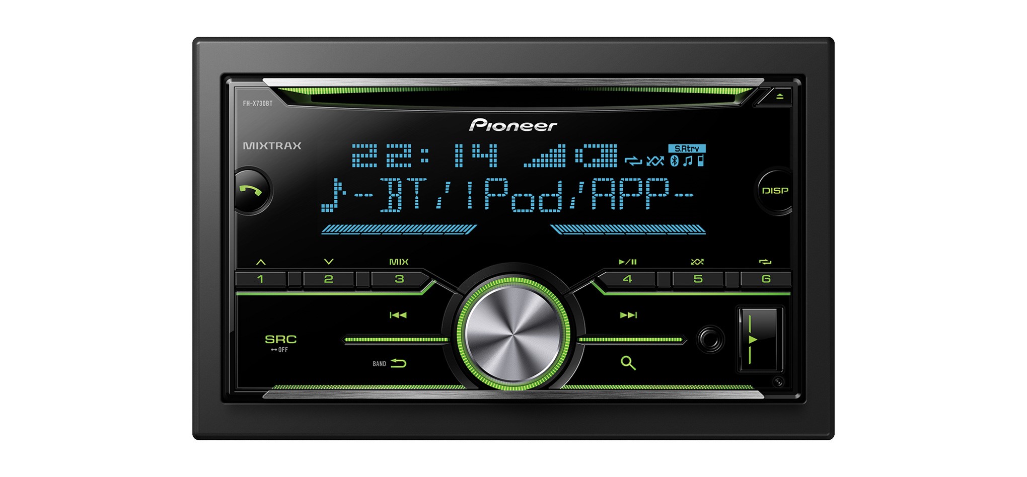 grootmoeder Supermarkt liefdadigheid Pioneer FH-X730BT Receiver 2-DIN bij Automat