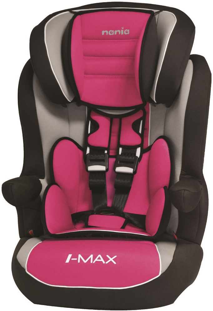 ISOFIX Autostoel Nania LUXE iMax SP Grijs, Roze bij Automat