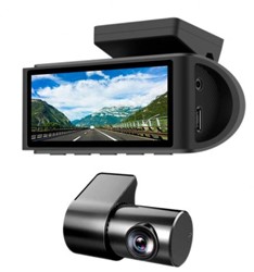 Ampire - DC3-PLUS - Dashcam set front + rear, touchscreen, Wlan, GPS