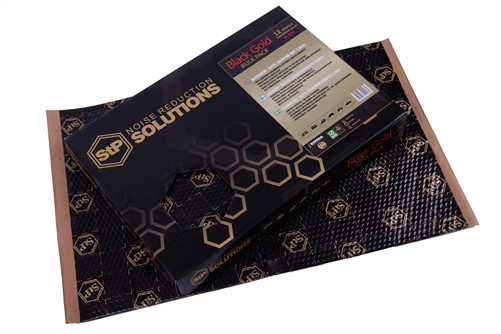 StP - Black Gold Bulk - 4,5m2, 12 sheets size: 750 x 500mm, Thickness: 2,3mm, Weight 16,4 kg