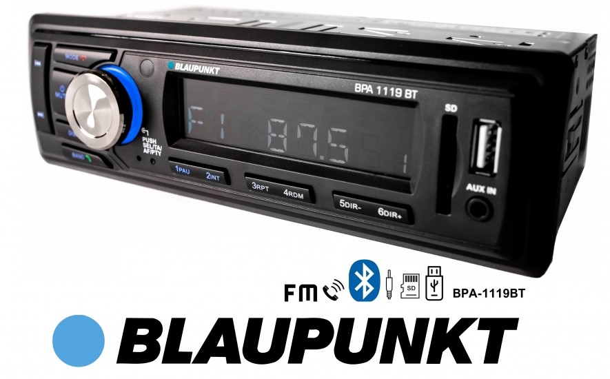 jeans motor verdamping Blaupunkt BPA 1119BT Autoradio bij Automat