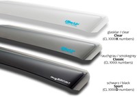 Zijwindschermen passend voor Mitsubishi Pajero Pinin 3 deurs 1998-2006-2