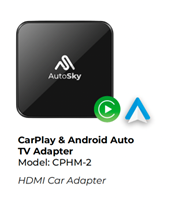 AutoSky CarPlay TV Adapter + HDMI 