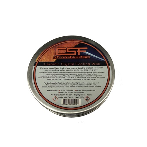 CSF CW-01 crystal coating wax
